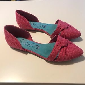 Blowfish flats GUC size 8 flat bow detailing
